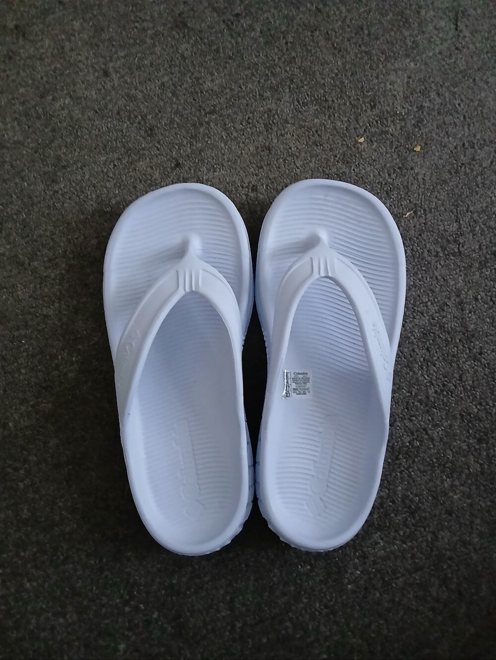 Columbia Light Blue Womens Flip Flop Sandals Size 6